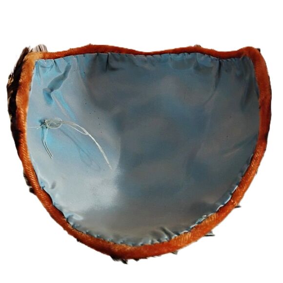 1950s Vintage Natural Pheasant Feather Cocktail Hat - Picture 5 of 5